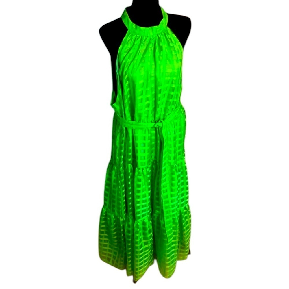 SHEIN vibrant green dress size 3X
